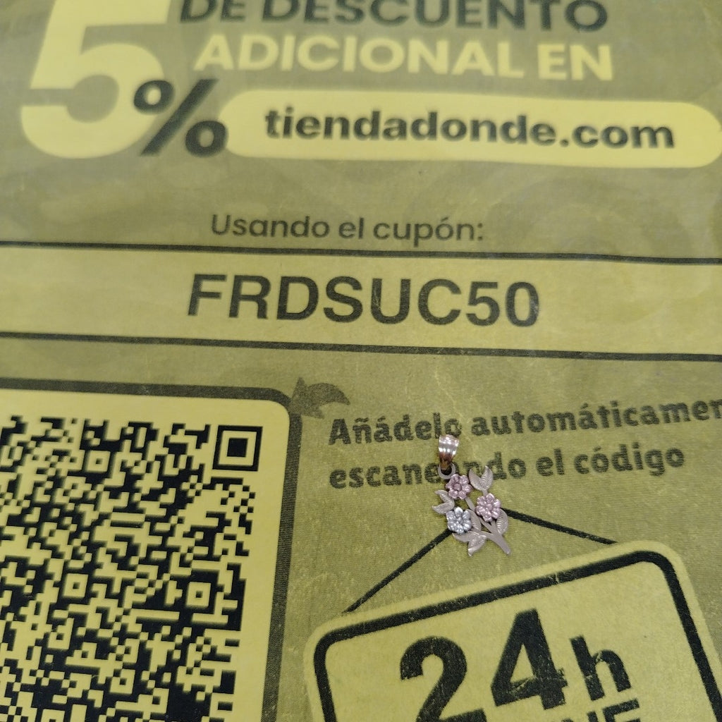 DIJE ORO,ORO COMBINADO 14 K 1,20 GRMS (SEMINUEVO)