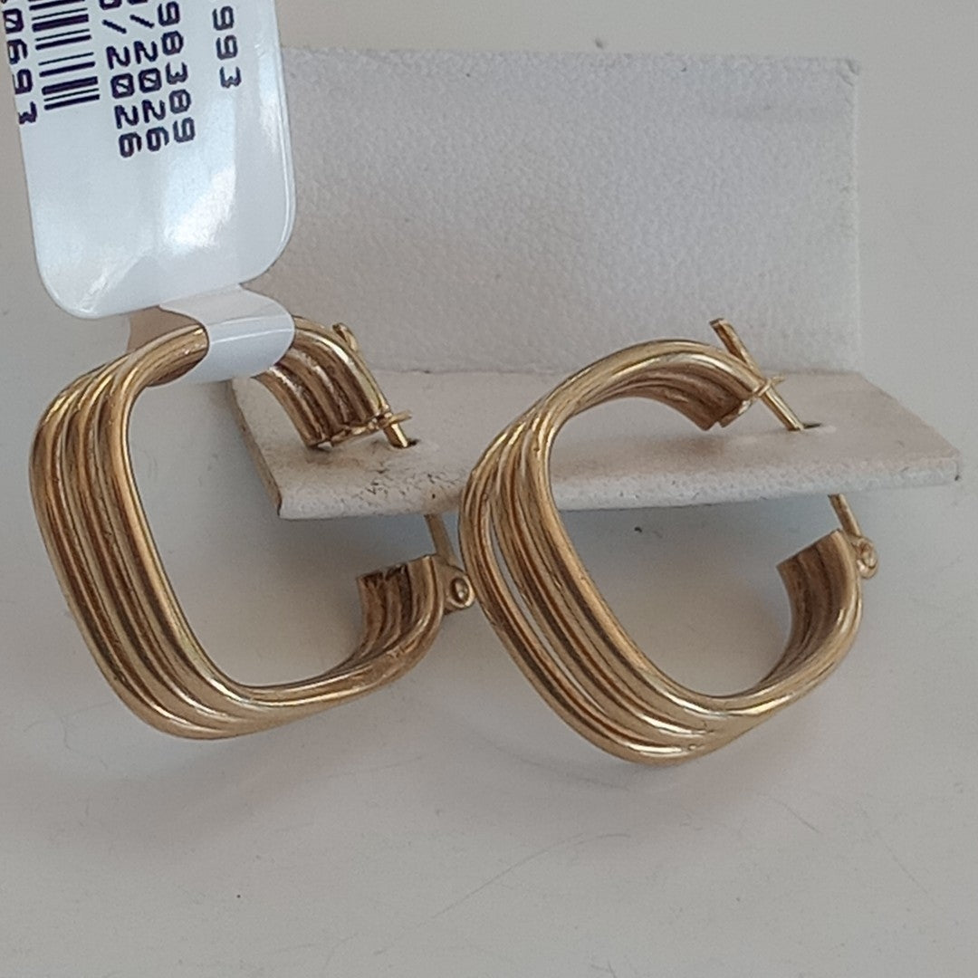 ARRACADAS PAR ORO 10 K 3 GRMS (SEMINUEVO)