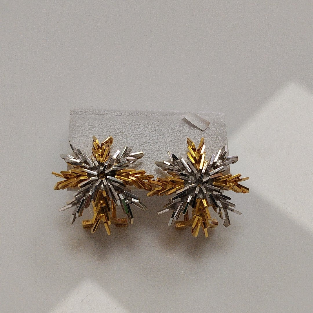 BROQUELES PAR ORO,ORO COMBINADO 14 K 7,30 GRMS (SEMINUEVO)