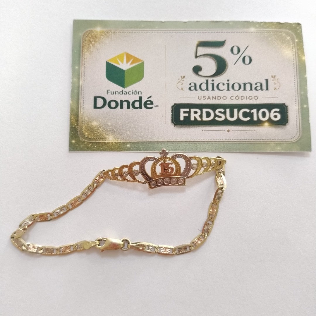 ESCLAVA ORO 14 K 4,80 GRMS (SEMINUEVO)