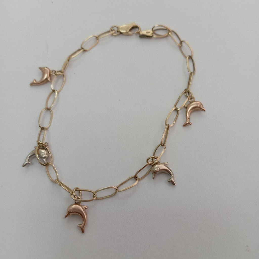PULSERA ORO 14 K 4.9 GRMS (SEMINUEVO)