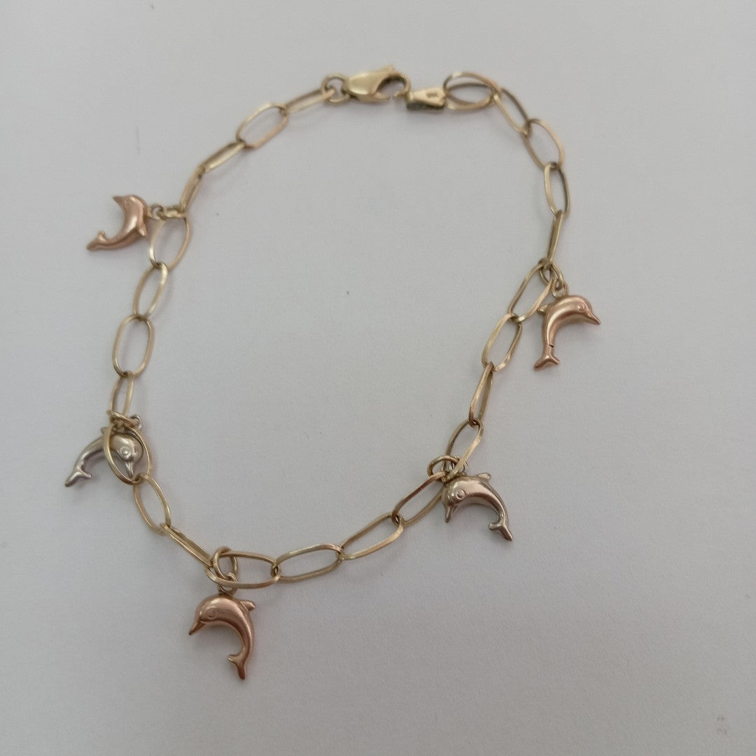 PULSERA ORO 14 K 4.9 GRMS (SEMINUEVO)