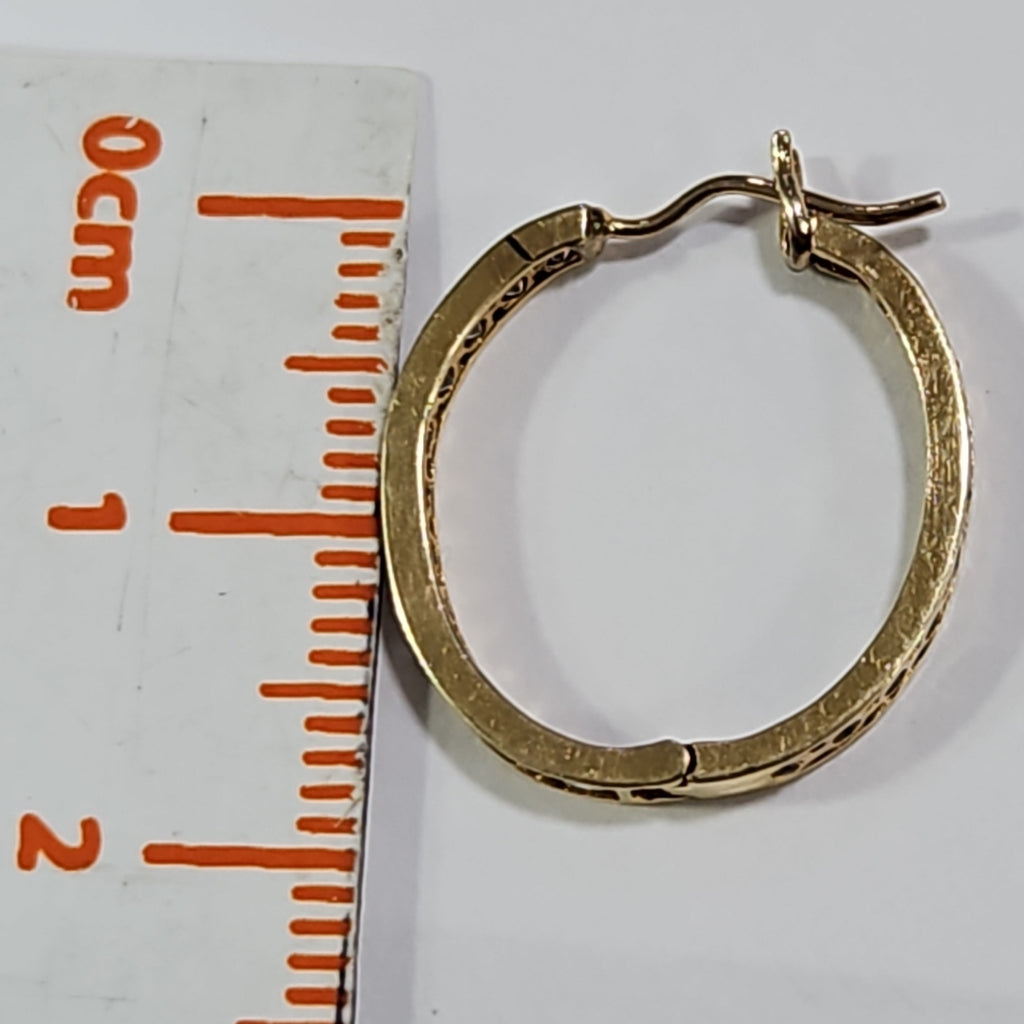 ARRACADAS PAR ORO 14 K 2,10 GRMS (SEMINUEVO)