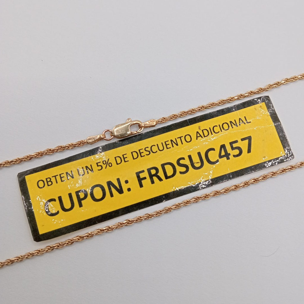 CADENA ORO 14 K 7.4 GRMS (SEMINUEVO)