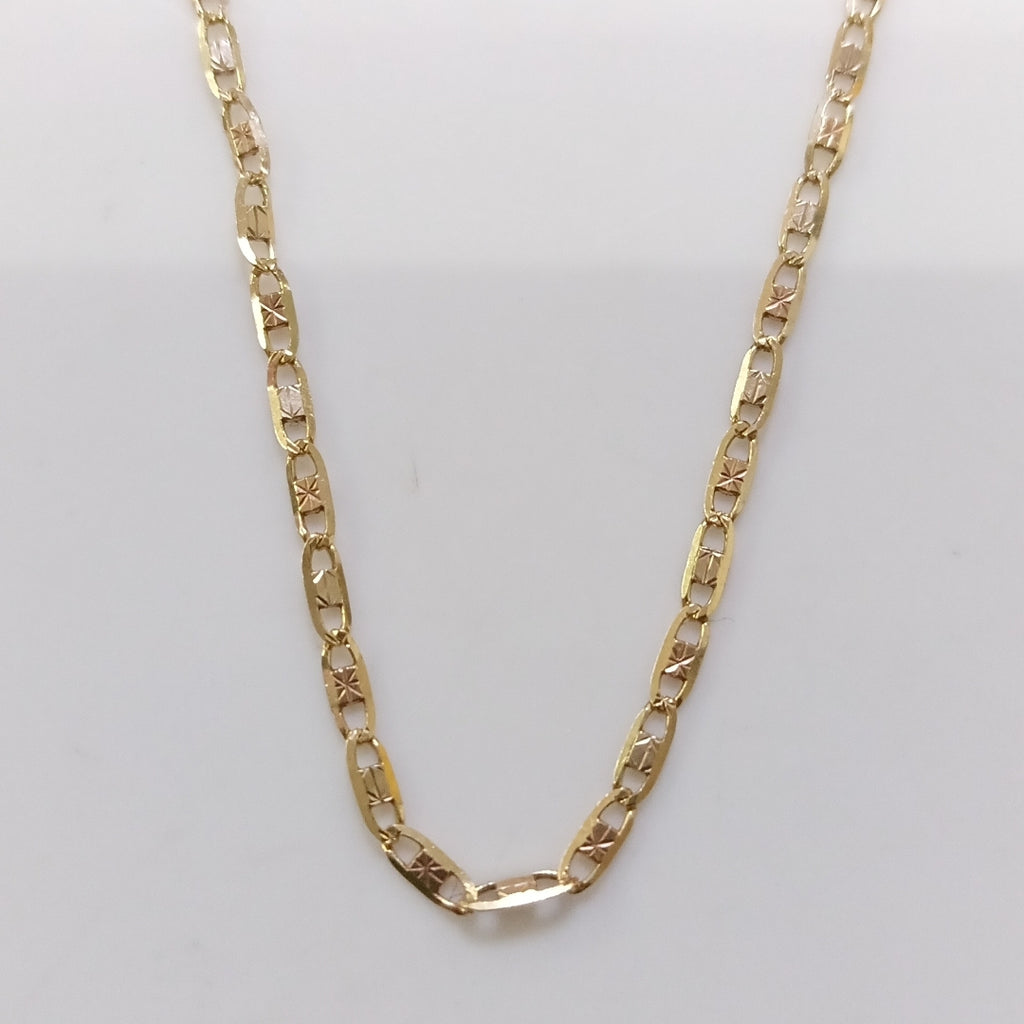 CADENA ORO COMBINADO 10 K 2,00 GRMS (SEMINUEVO)