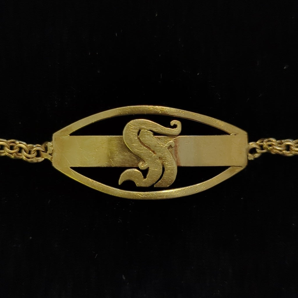 ESCLAVA ORO 10 K 5.9 GRMS (SEMINUEVO)