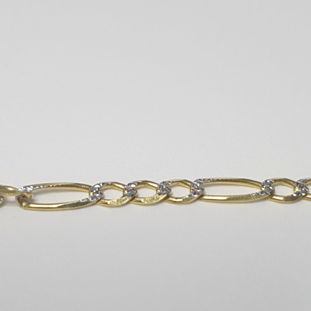 CADENA ORO, RODIADO 14 K 7.5 GRMS (SEMINUEVO)