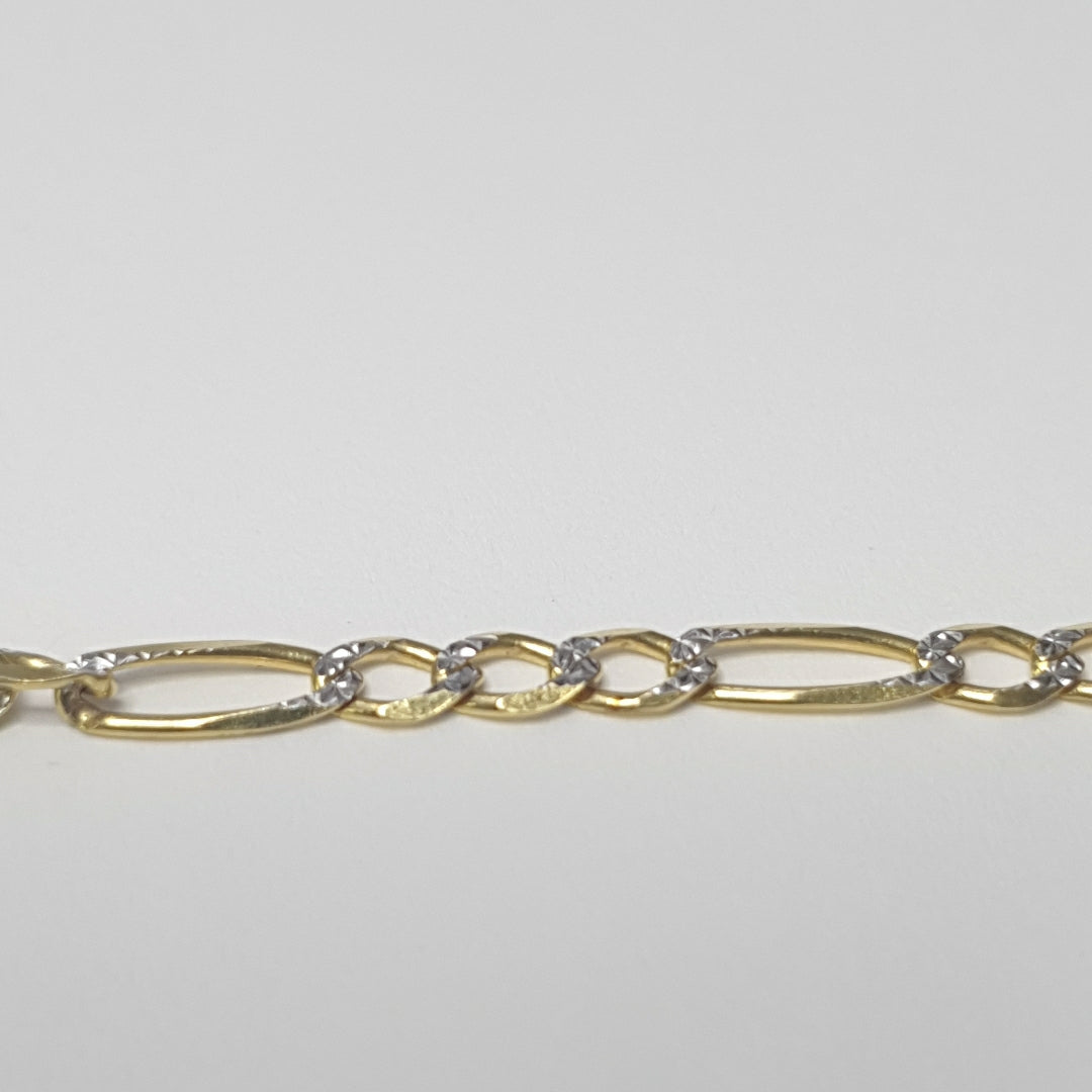 CADENA ORO, RODIADO 14 K 7.5 GRMS (SEMINUEVO)