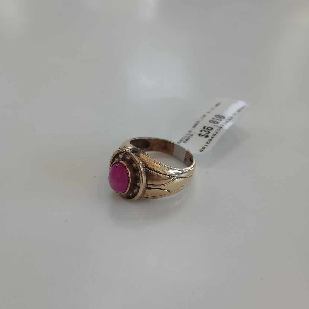 ANILLO ORO 10 K 7,90 GRMS (SEMINUEVO)