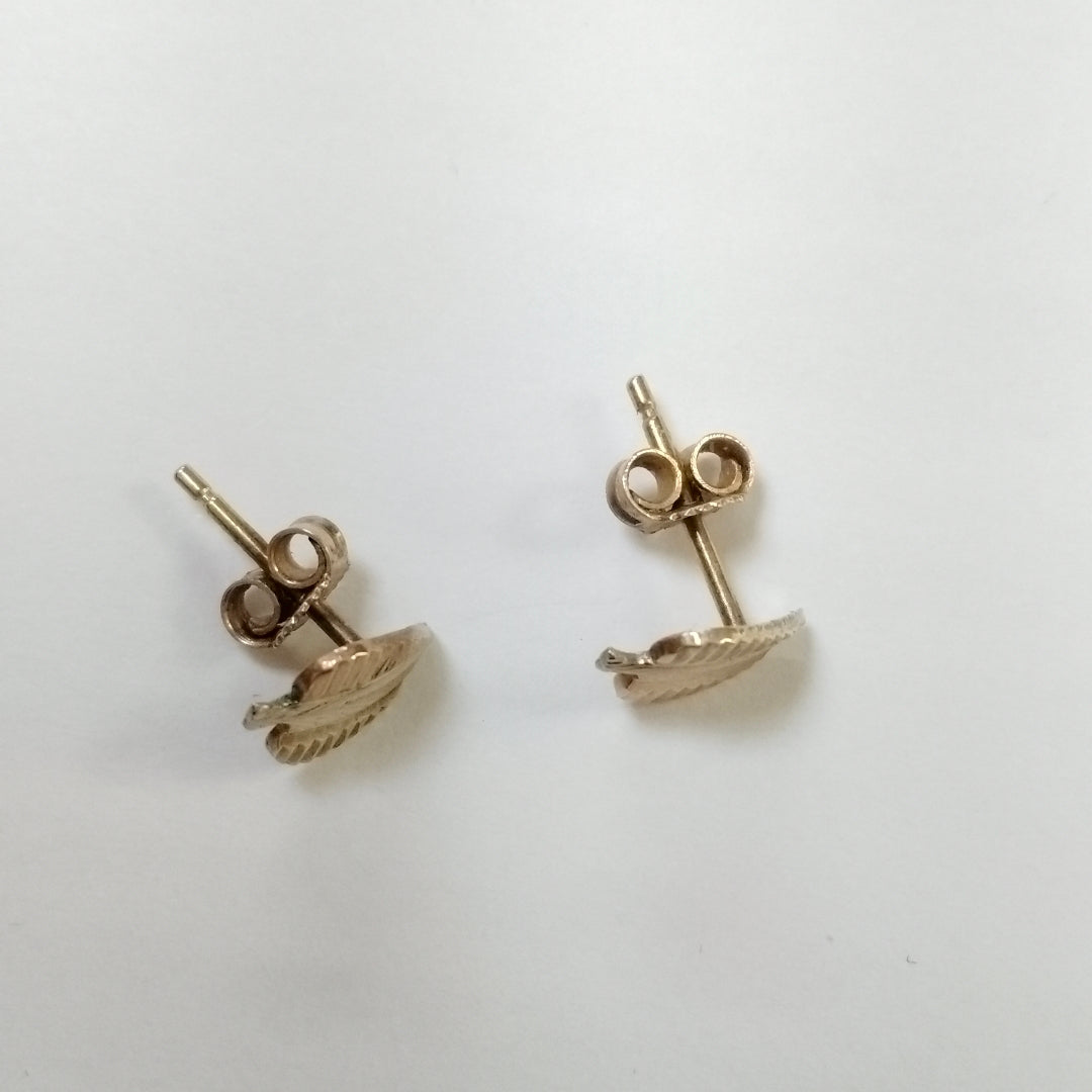 ARRACADAS PAR ORO 14 K 1,30 GRMS (SEMINUEVO)