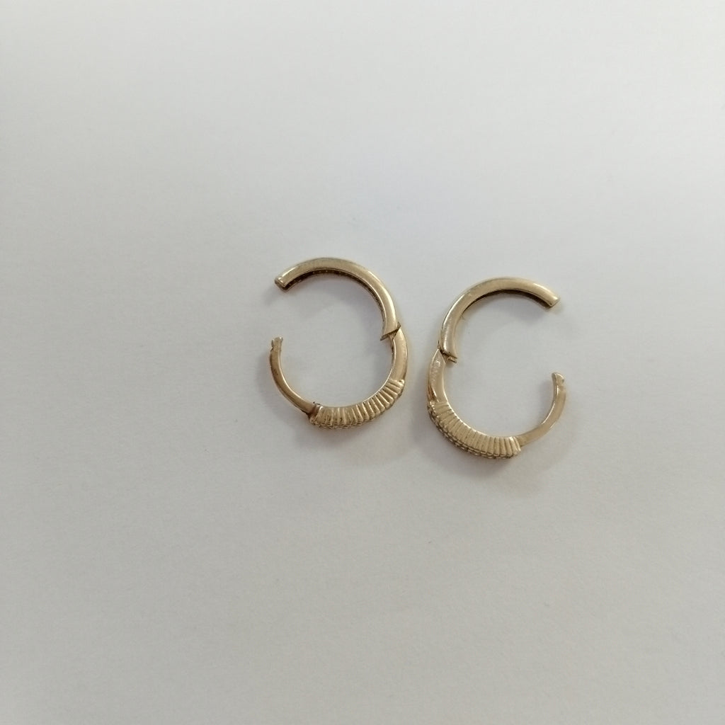 ARRACADAS PAR ORO 14 K 1,30 GRMS (SEMINUEVO)