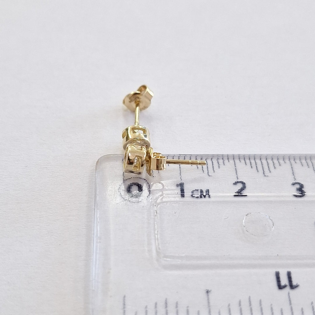 BROQUELES ORO 14K 1.2 (NUEVO)
