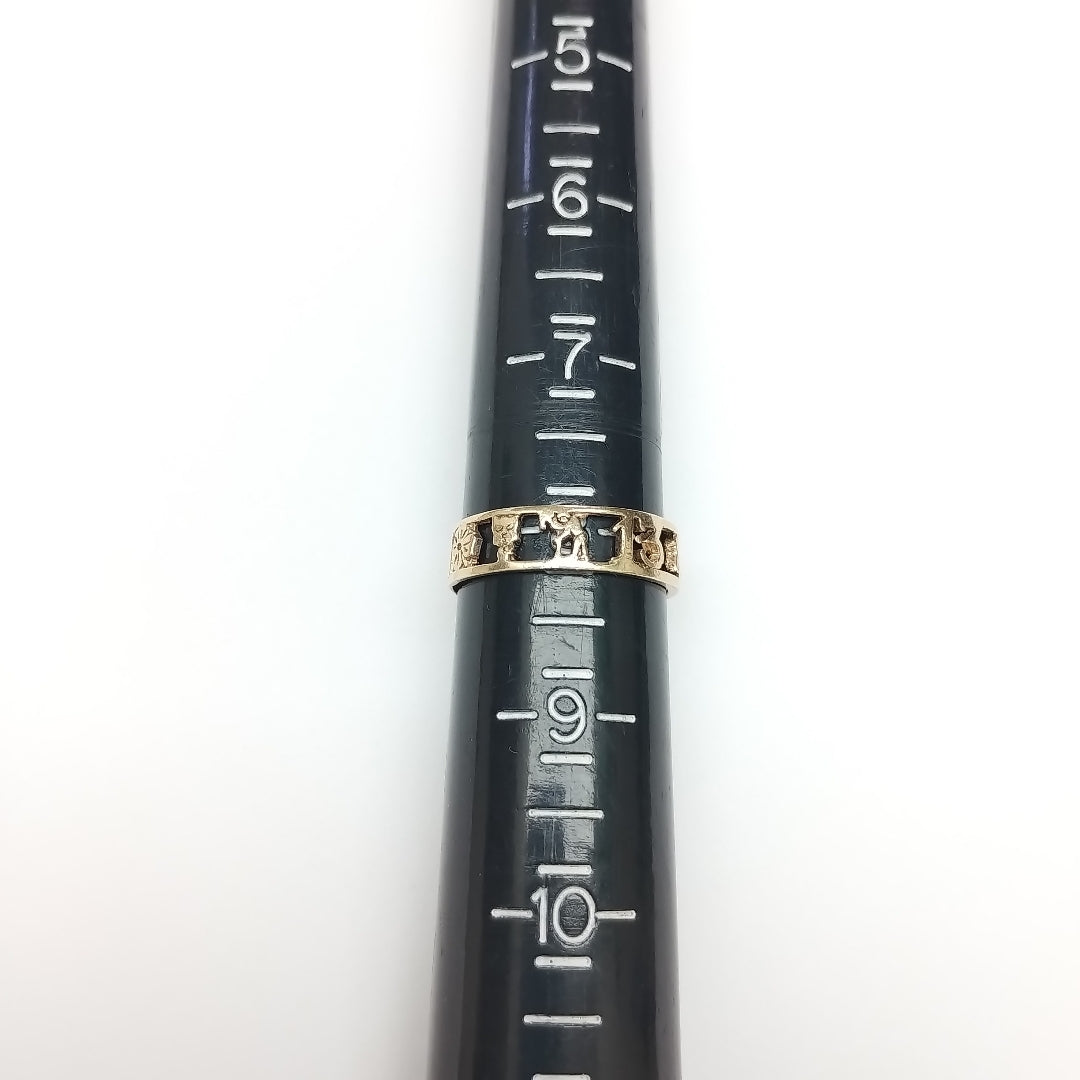 ANILLITO ORO 14 K 2.3 GRMS (SEMINUEVO)