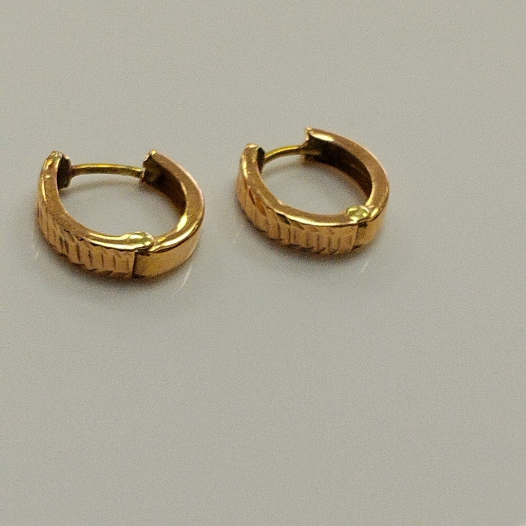 ARRACADAS PAR ORO 14 K 1,20 GRMS (SEMINUEVO)