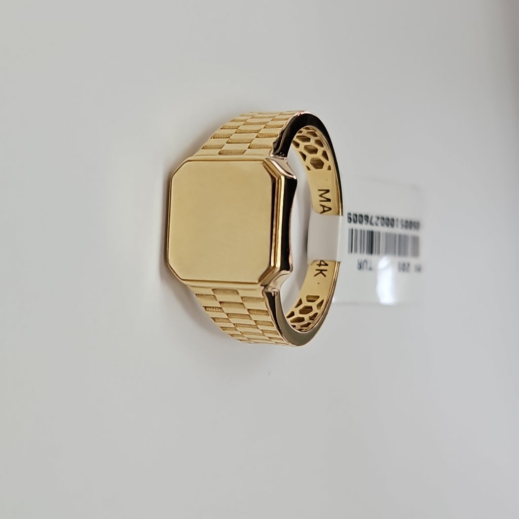 ANILLOS CABALLERO ORO 14K 4.4 (NUEVO)