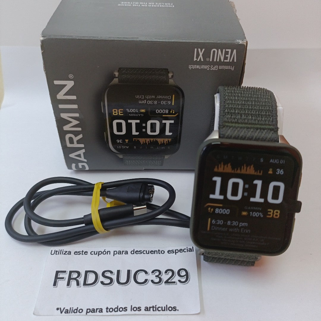 SMARTWATCH GARMIN VENU X1 45 MM GPS (SEMINUEVO)