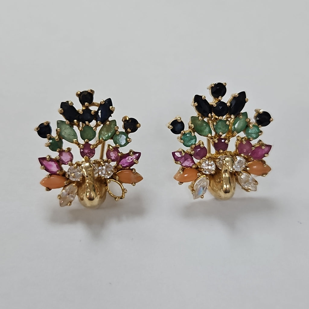 ARETES PAR ORO 10 K 7,50 GRMS (SEMINUEVO)