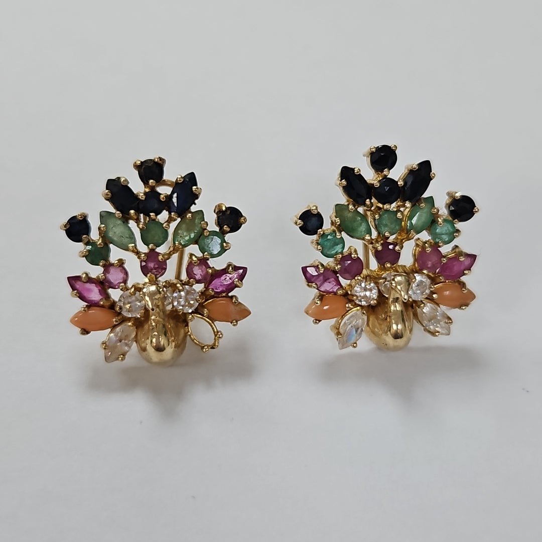 ARETES PAR ORO 10 K 7,50 GRMS (SEMINUEVO)