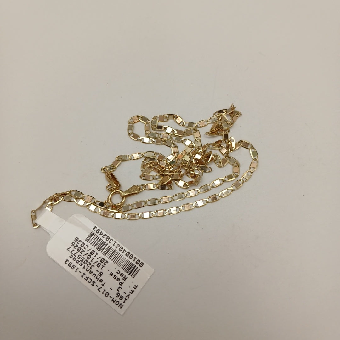 CADENA ORO 14 K 3.2 GRMS (SEMINUEVO)