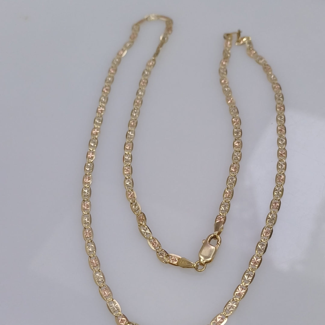 CADENA ORO 14 K 5.5 GRMS (SEMINUEVO)