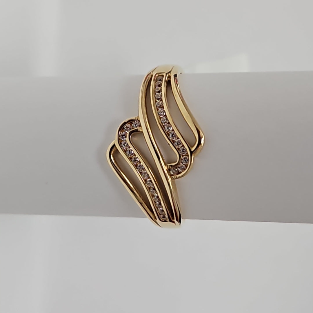 ANILLOS DAMA ORO 14K 2 (NUEVO)