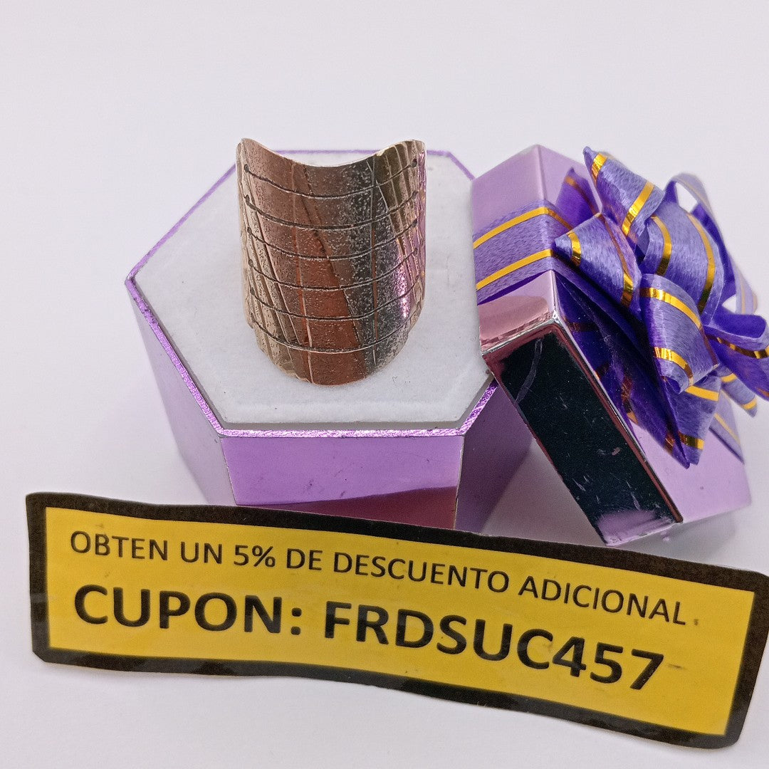 ANILLITO ORO, ORO COMBINADO 10 K 3.9 GRMS (SEMINUEVO)