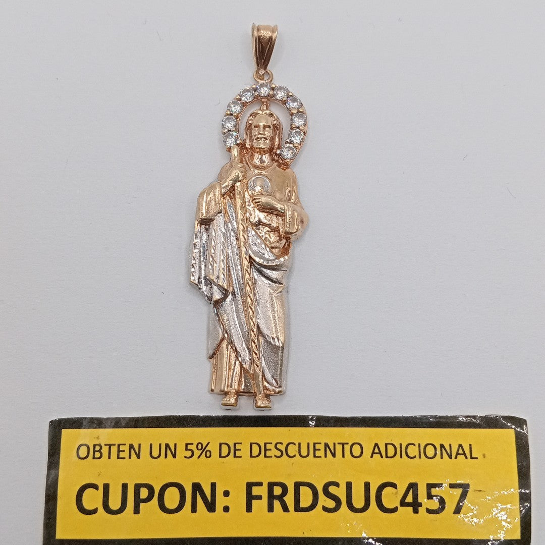 DIJE ORO COMBINADO 10 K 7.5 GRMS (SEMINUEVO)