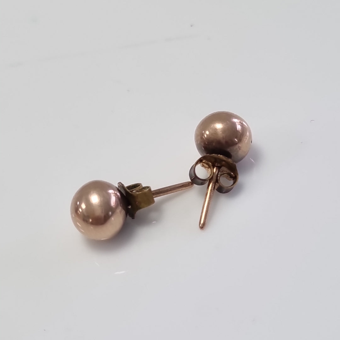 BROQUELES PAR ORO 8 K 0.9 GRMS (SEMINUEVO)