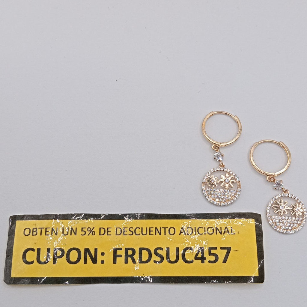 ARETES PAR ORO 10 K 2.6 GRMS (SEMINUEVO)