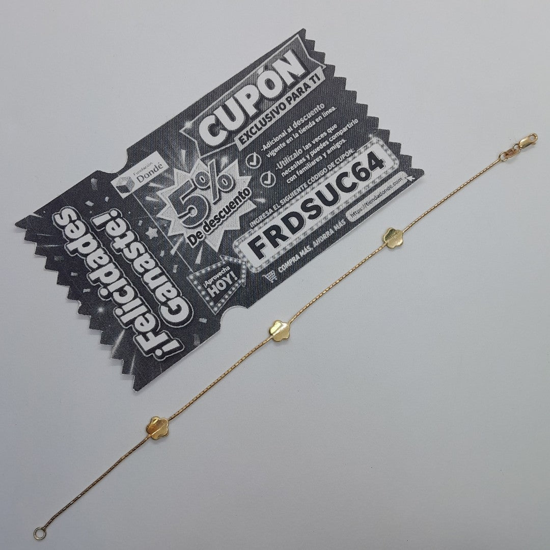 PULSERA ORO 14 K 1,70 GRMS (SEMINUEVO)