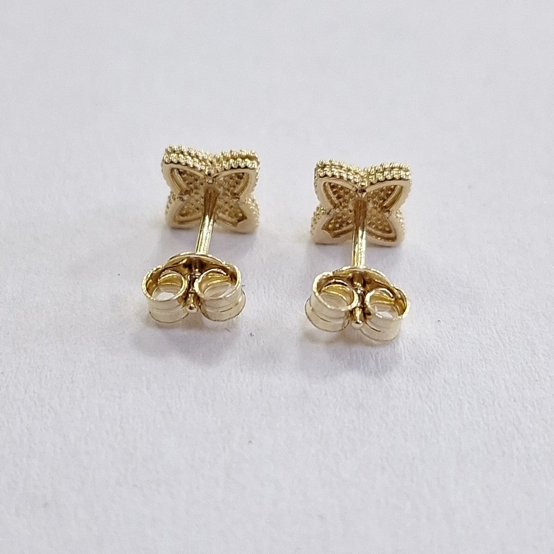 BROQUELES ORO 14K 1.6 (NUEVO)