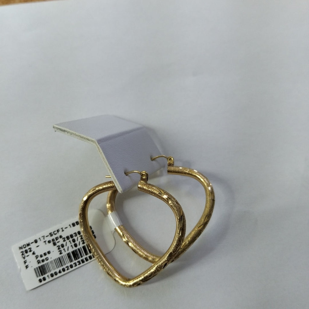 ARRACADAS PAR ORO 14 K 4.9 GRMS (SEMINUEVO)