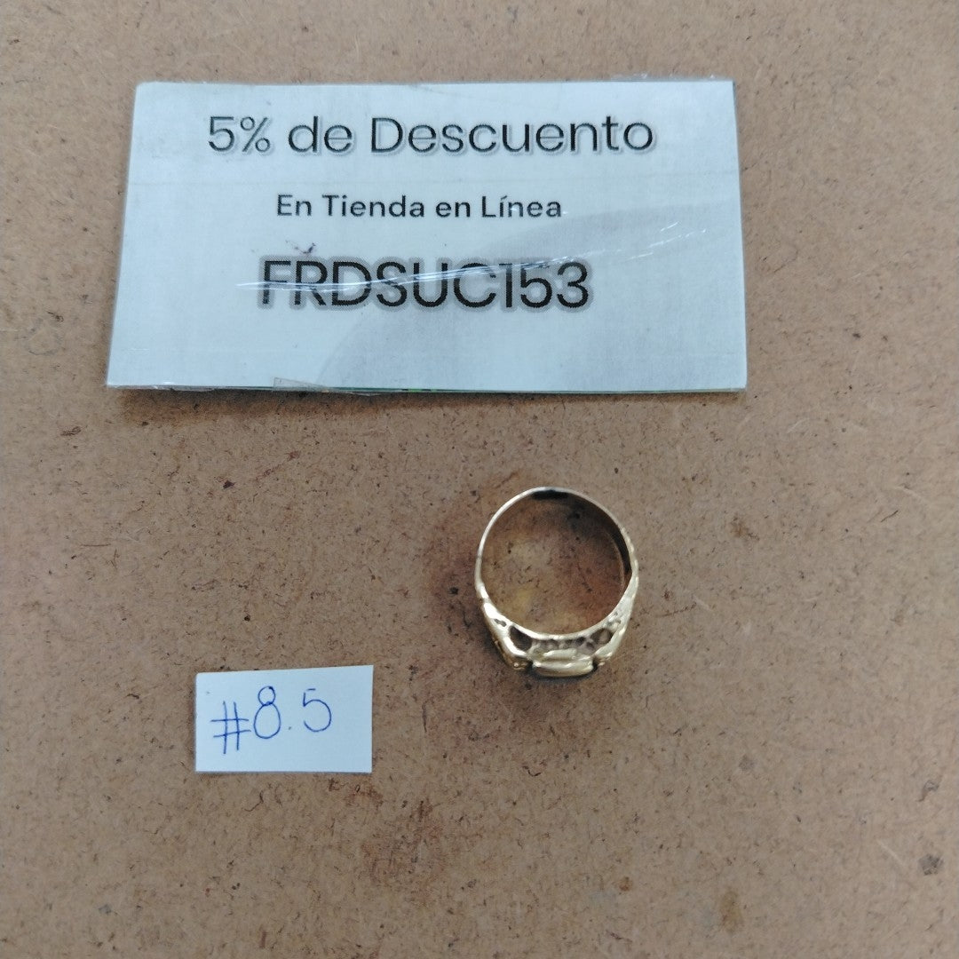 ANILLO ORO 10 K 7.4 GRMS (SEMINUEVO)