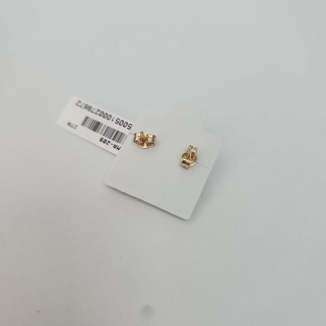 BROQUELES ORO 14K 1.6 (NUEVO)
