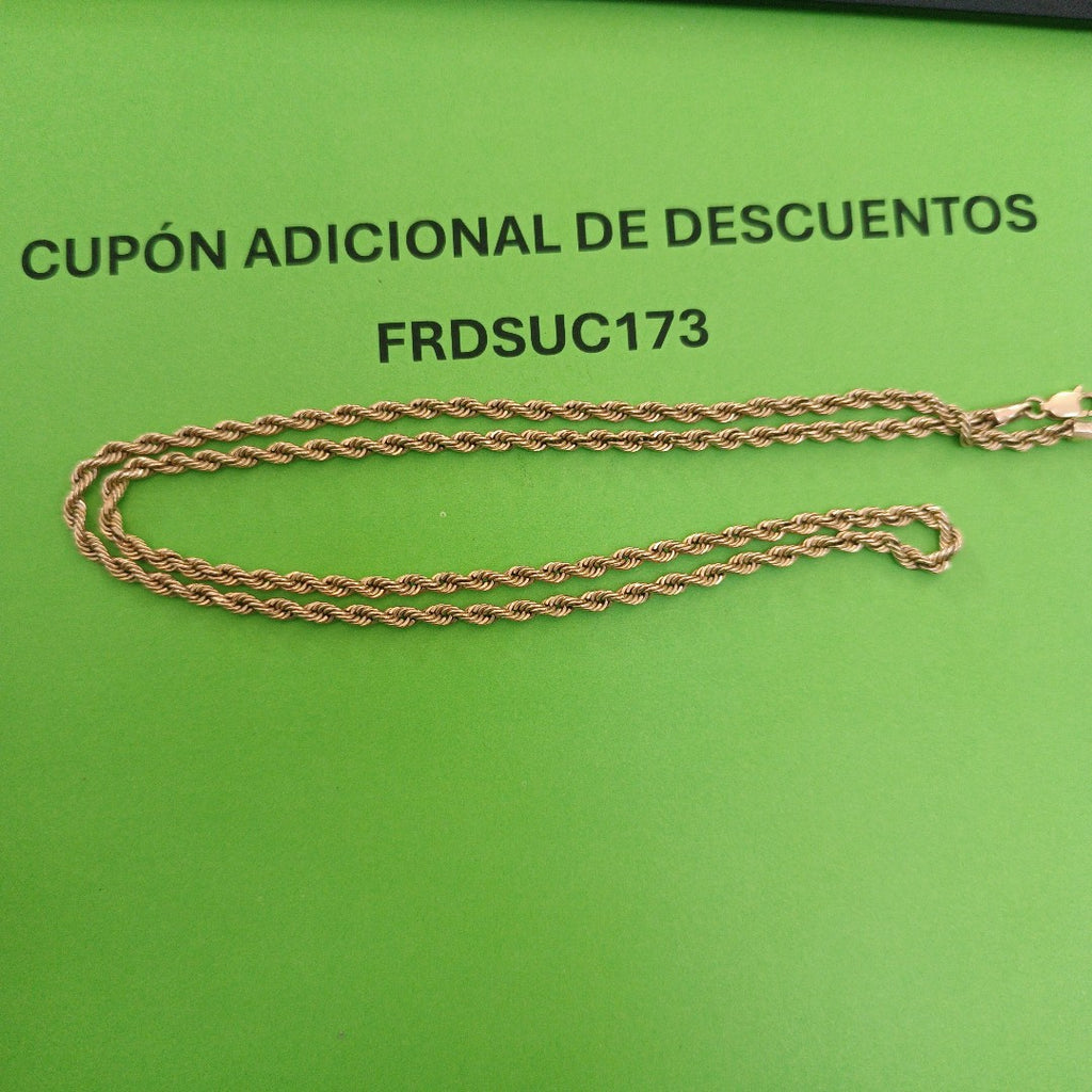 CADENA ORO 10 K 5.2 GRMS (SEMINUEVO)