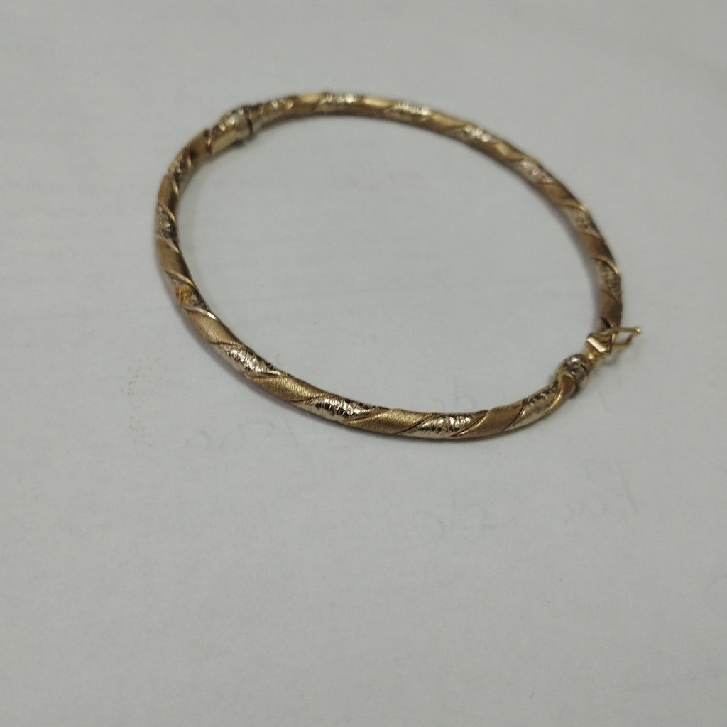 PULSERA RIGIDA ORO 14 K 5.6 GRMS (SEMINUEVO)