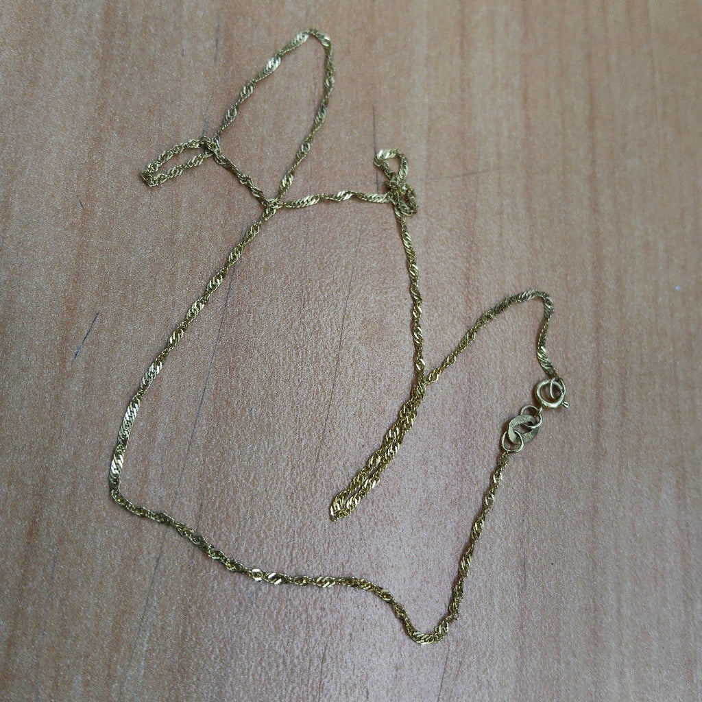 CADENA ORO 10 K 0.9 GRMS (SEMINUEVO)
