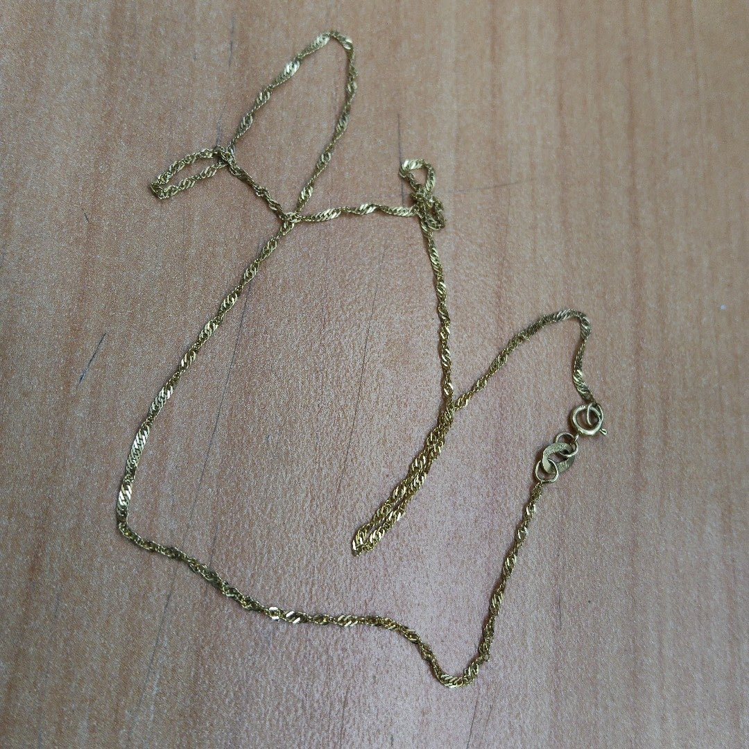 CADENA ORO 10 K 0.9 GRMS (SEMINUEVO)