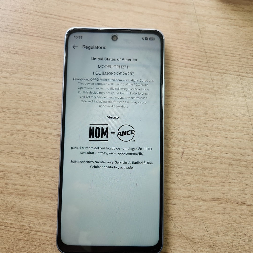 CELULAR OPPO A5 PRO CPH2711 (2025) 256 GB 8 GB RAM (SEMINUEVO)