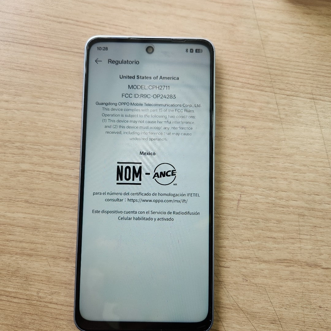 CELULAR OPPO A5 PRO CPH2711 (2025) 256 GB 8 GB RAM (SEMINUEVO)