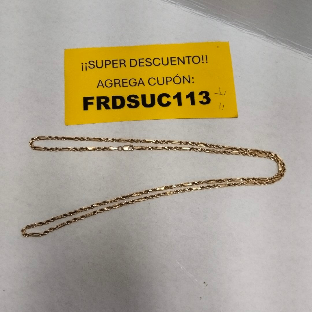 CADENA ORO 10 K 4.8 GRMS (SEMINUEVO)