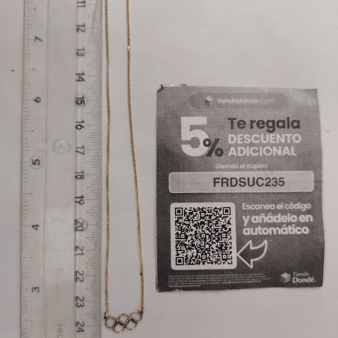 GARGANTILLA ORO 8 K 1.8 GRMS (SEMINUEVO)