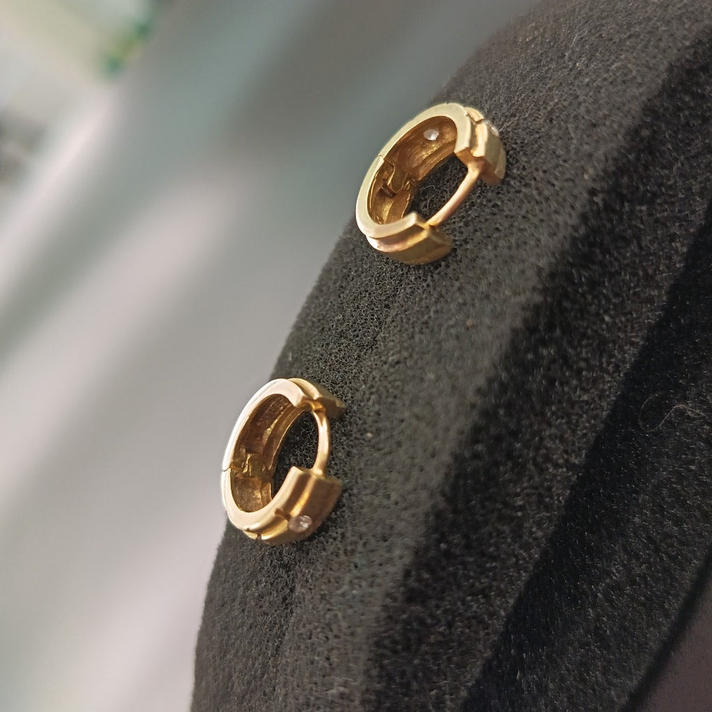 ARETES PAR ORO 14 K 4.1 GRMS (SEMINUEVO)
