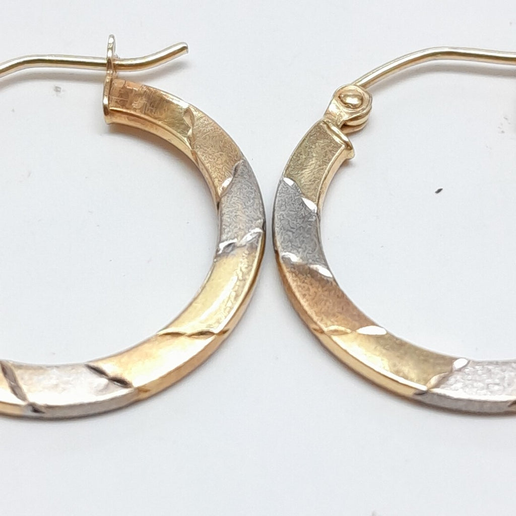 ARRACADAS PAR ORO 14 K 1 GRMS (SEMINUEVO)