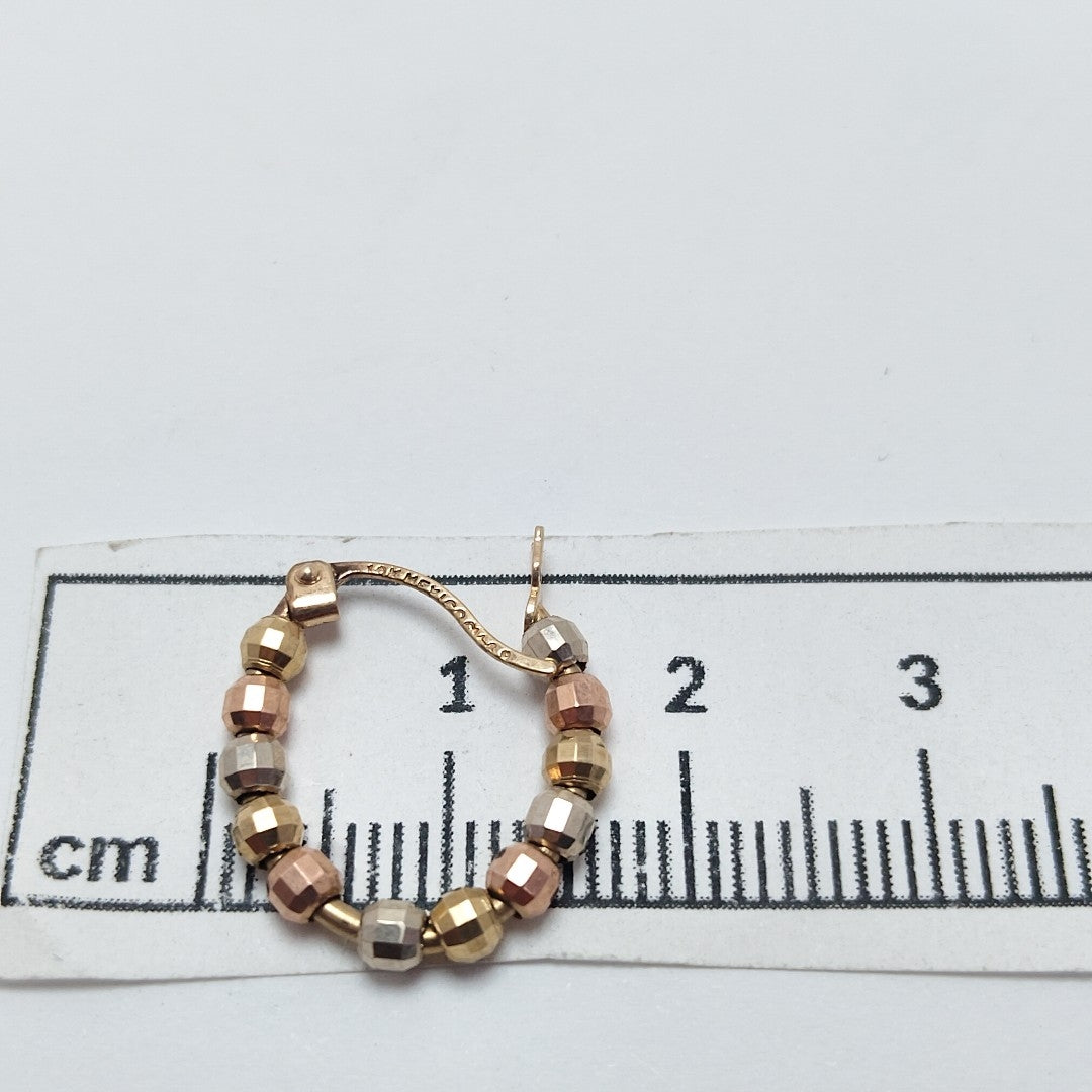 ARETES PAR ORO 10 K 1.8 GRMS (SEMINUEVO)