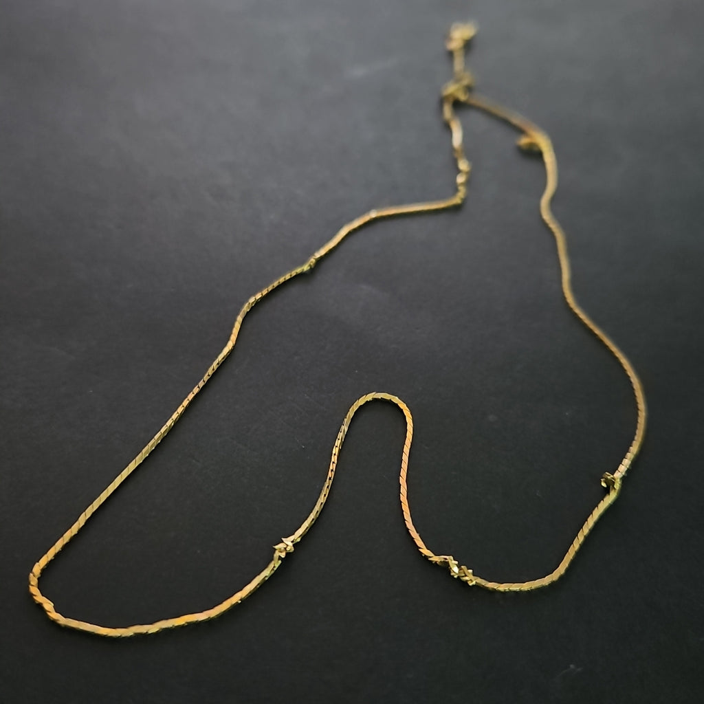 CADENA ORO 18 K 2,20 GRMS (SEMINUEVO)