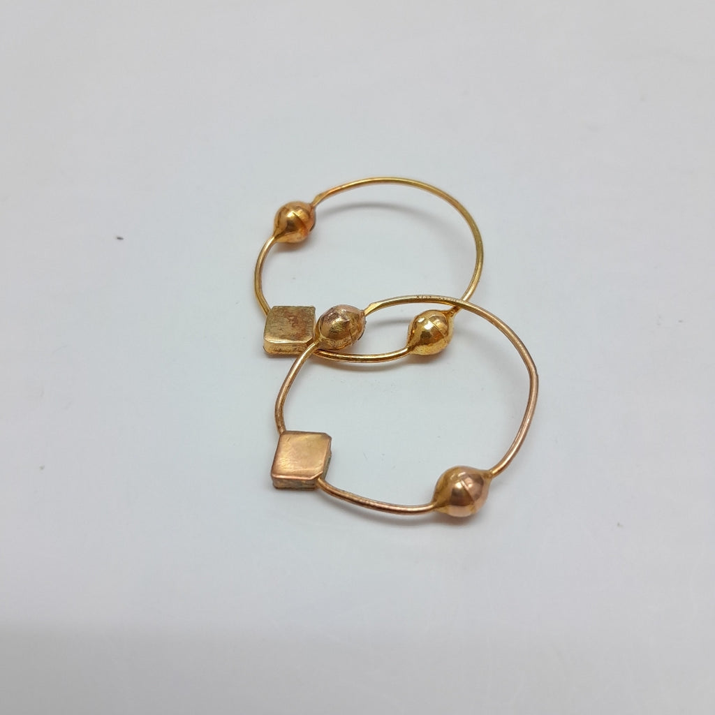 ARRACADAS PAR ORO 8 K 1,70 GRMS (SEMINUEVO)