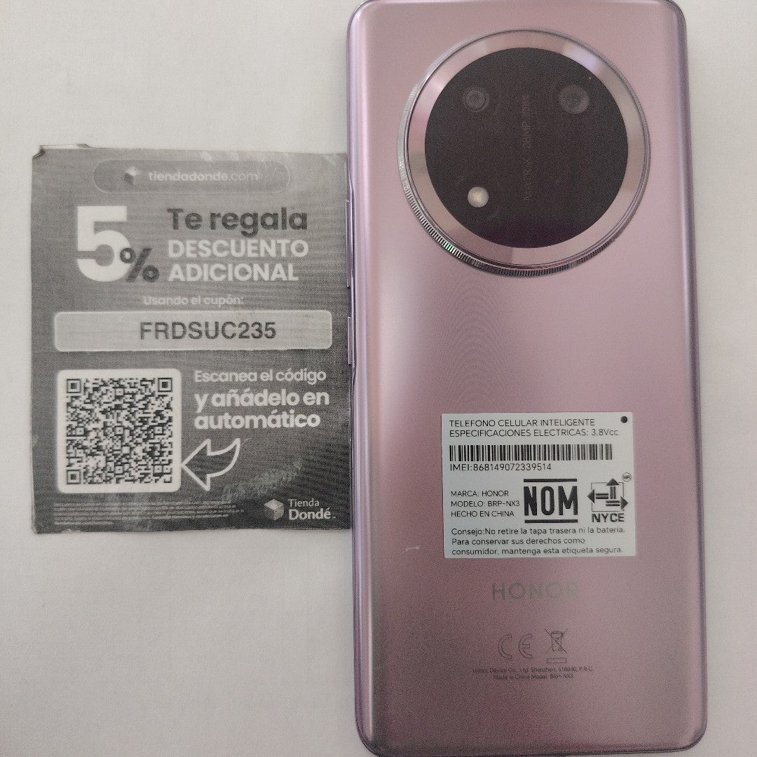 CELULAR HONOR MAGIC 7 LITE BRP-NX3 (2025) 512 GB 8 GB RAM (SEMINUEVO)