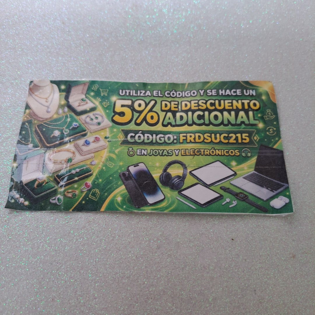 DIJE ORO 10 K 1,00 GRMS (SEMINUEVO)