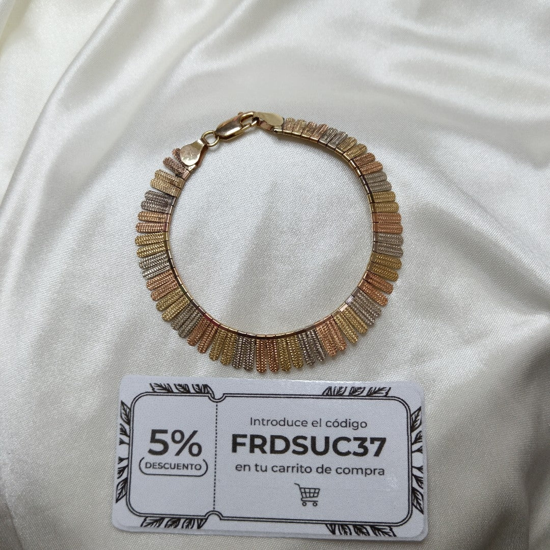 PULSERA ORO 14 K 12.3 GRMS (SEMINUEVO)